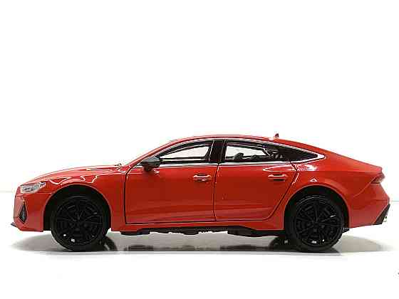 Машина Автосвіт Audi rs 7 інерційна відчиняються двері капот багажник 21см Червоний (AP-1963) Чернігів