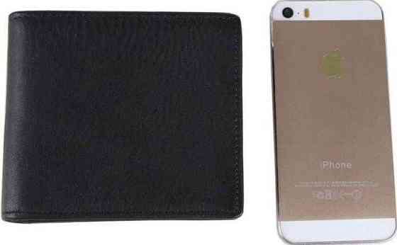 Гаманець чоловічий Vintage 14516 шкіряний Чорний Київ