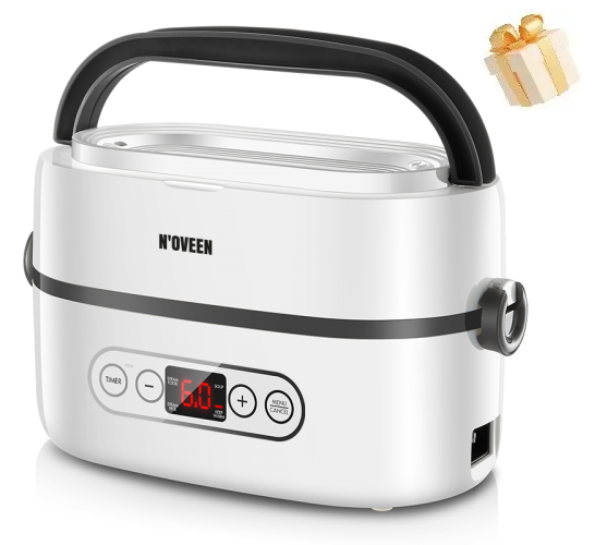 Мульти ланч-бокс для приготування їжі на пару Noveen MLB820 X-LINE Дніпро - фото 1