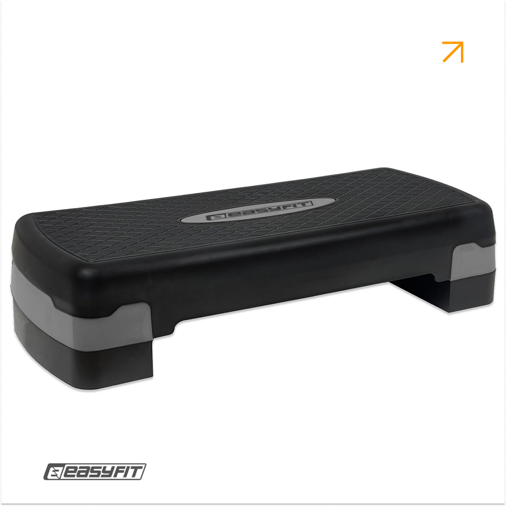 EasyFit Степ-платформа EasyFit Step-B 2-ступінчаста сіра Коломия - фото 1