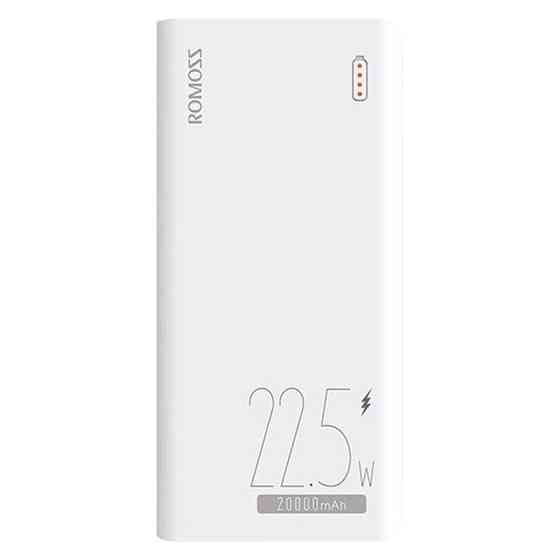 Універсальна мобільна батарея Romoss Sense6F 20000 mAh 22.5 W White (PPH80-611-1121H) ( 13260 ) Харьков