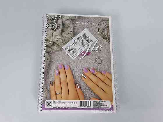 Зошит для конспектів із бічна спіраль 80 аркушів (1 шт.) Харків