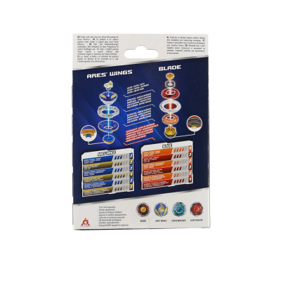 Волчок Infinity Nado Набор VI Conversion Set Крылья Ареса и Огненный Клинок (Ares' Wings, Fiery Blade) (EU654272) Винница - изображение 4