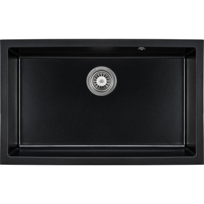 Мойка кухонная GRANADO Under top XL black shine (gr3701) Винница - изображение 1