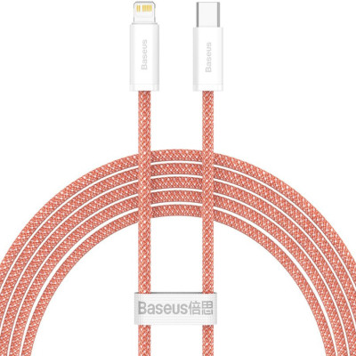 Дата кабель USB-C to Lightning 2.0m 20W orange Baseus (CALD000107) Вінниця - фото 2