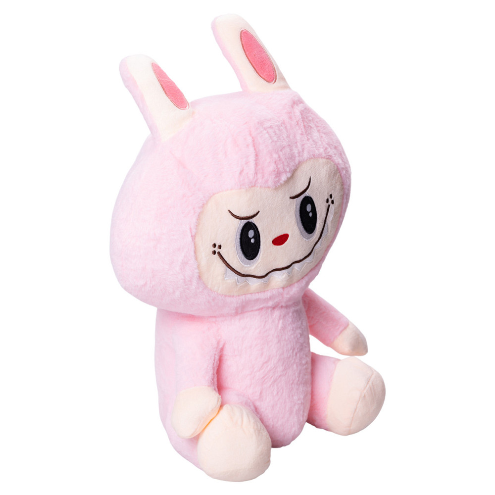 ТМ COLORFUL HOME М'яка іграшка-плед, подушка 3 в 1 Лабубу 50 см Рожевий ТМ COLORFUL HOME LAB2P Коломыя - изображение 5