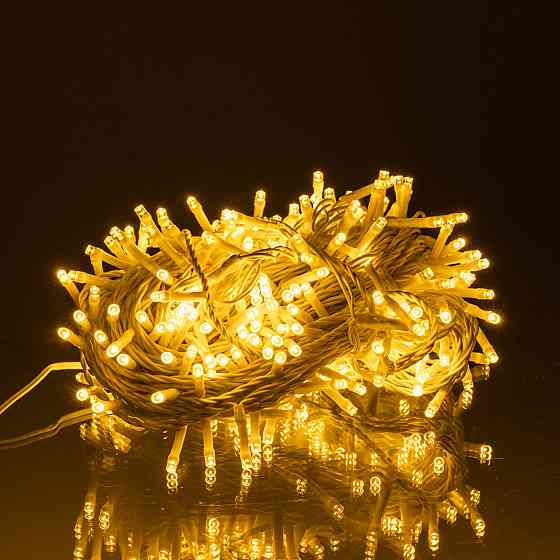 Garlando Гірлянда Нитка вулична 30 м 300 LED білий провід Жовтий CF300L30MWY Коломия