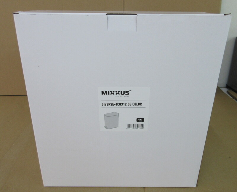 Відро для сміття з плавним закриттям прямокутне Mixxus Diverse-TC0312 SS Color 12л колір наржавійка  ( MI7090 ) 34723 Харків - фото 5