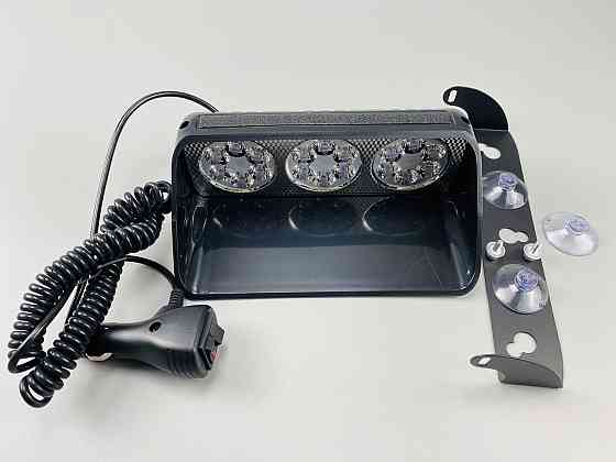 Проблисковий світлодіодний маячок мигалка лампа S18 стробоскоп 9-80V (18 led діодів) Мукачево