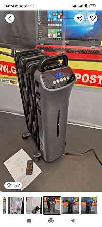 Масляний радіатор Обігрівач Amazon Basics CY83RR-7 Німеччина. 1500Вт. Київ