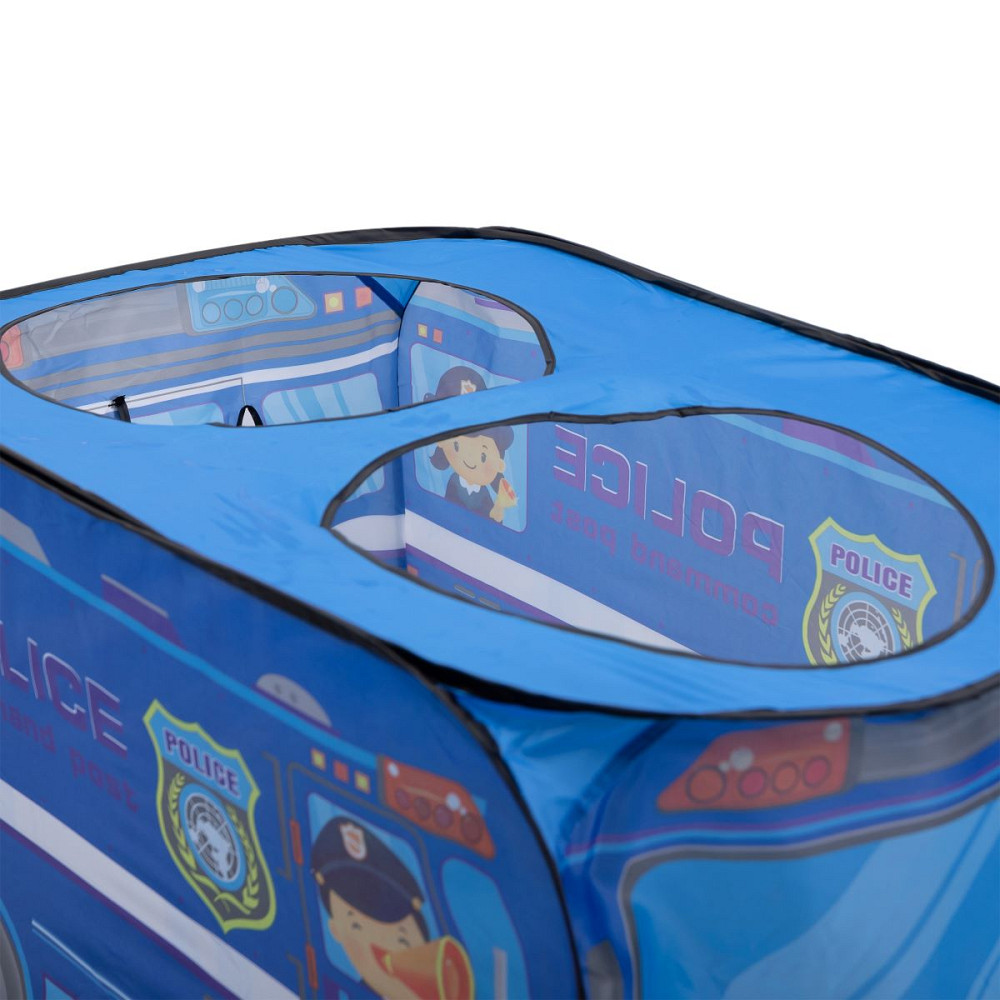 Дитячий ігровий намет «Поліцейська машина» 110×70×66 см намет для хлопчика Синій HP-S-5NDBL Коломыя - изображение 5