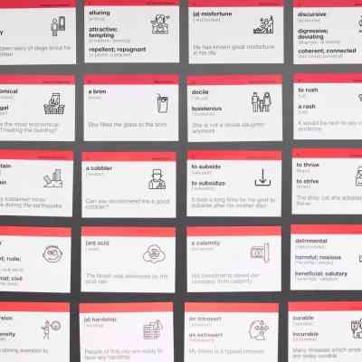 Обучающий набор English Student Карточки для изучения английского языка IELTS, украинский (59123282) Винница