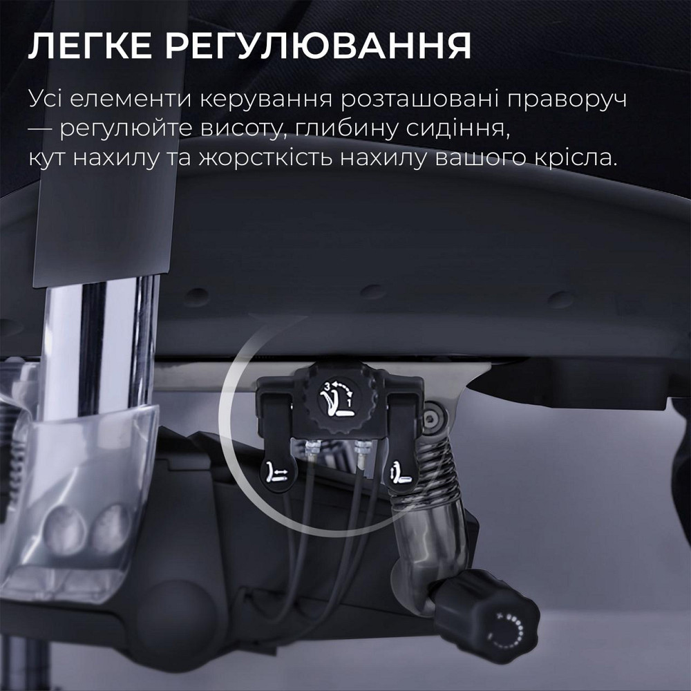 Крісло офісне Sihoo Doro S300 Mesh Light Grey (S300-M202) ( 23741 ) Харків - фото 16
