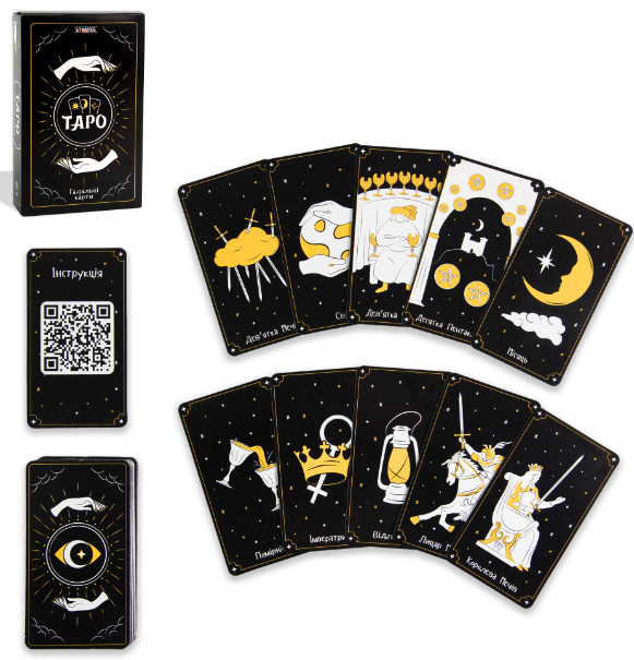 Гадальні карти Strateg Таро 78шт/уп (30483), шт Київ - фото 1