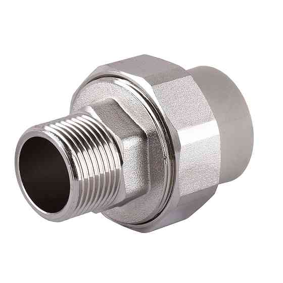 Муфта разборная нар. резьба (латунь) PPR 25х3/4″ LIGHT 1018 (000010529) Киев