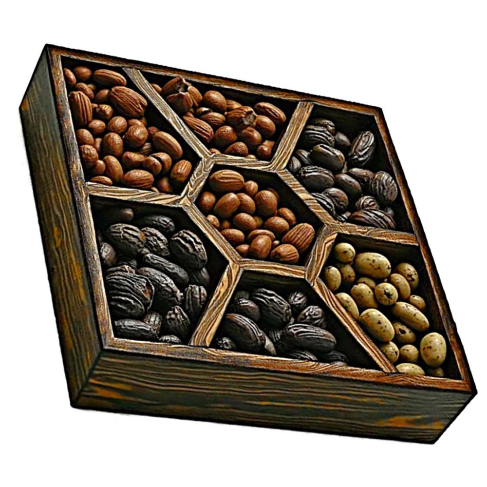 Менажница деревянная 