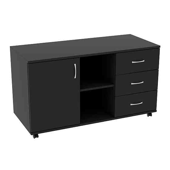 Тумба офисная ТМО-1, Антрацит, 1100/480/620 Львов