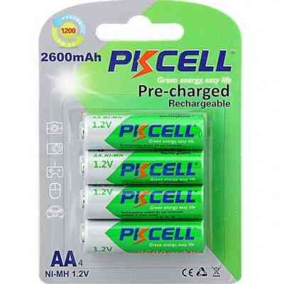 Аккумулятор PkCell AA R6 NiMH 2600mAh * 4 (PC/AA2600-4BA) Винница