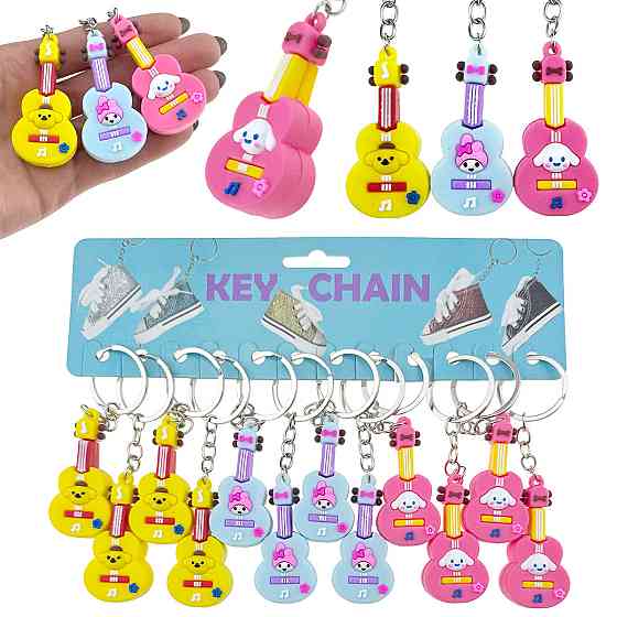 Брелок для ключей Гитара 12 шт Киев