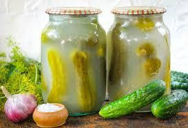 Солоні огірки домашнє 1 л Київ - фото 1