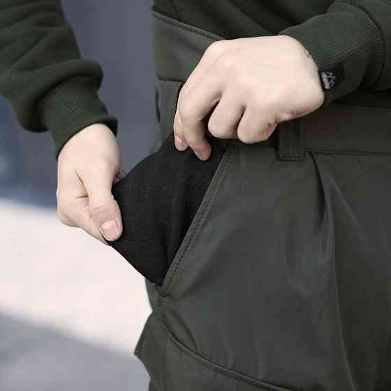 Зимові чоловічі хакі штани Pobedov Fight. Утеплені чоловічі штани зимові хакі Київ