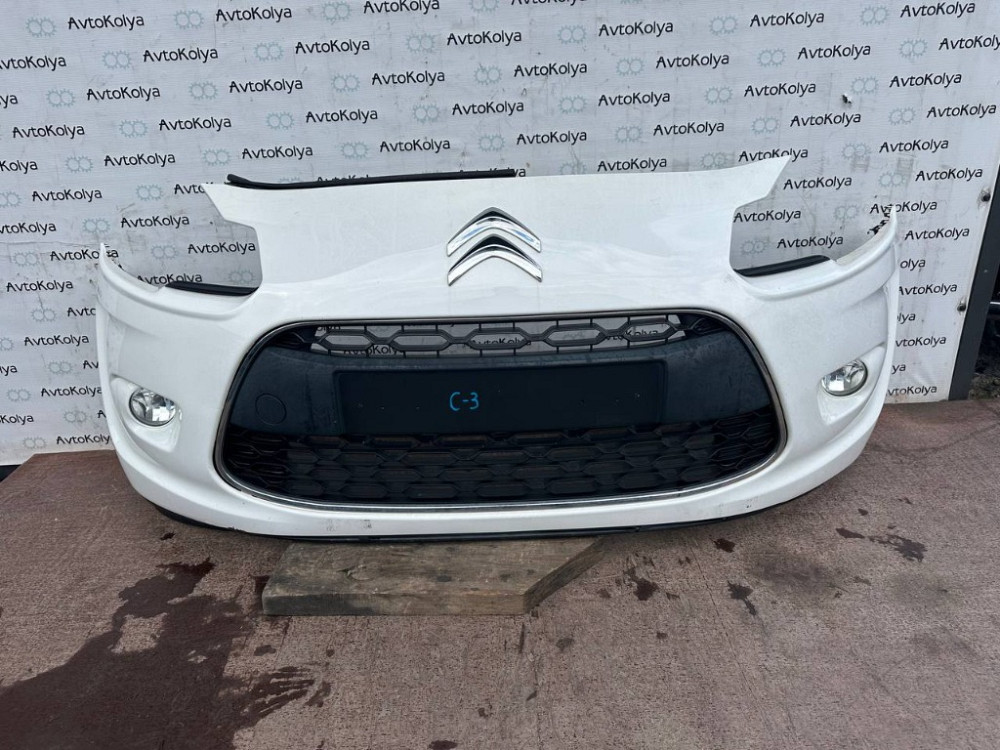 Бампер передній в зборі Citroen C3 2009-2013 Ковель - фото 7