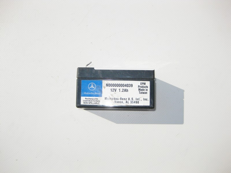 Mercedes-Benz  N000000004039 Резервна додаткова акумуляторна батарея Backup АКБ Одеса - фото 2