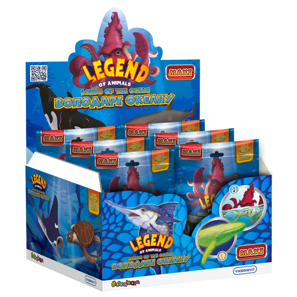 Дисплей стретч-іграшок у вигляді тварини – Володарі океану (10 шт.) Днепр - изображение 1