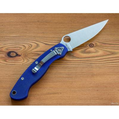 Нож Spyderco Military, S110V, синий (C36GPDBL) Винница - изображение 3