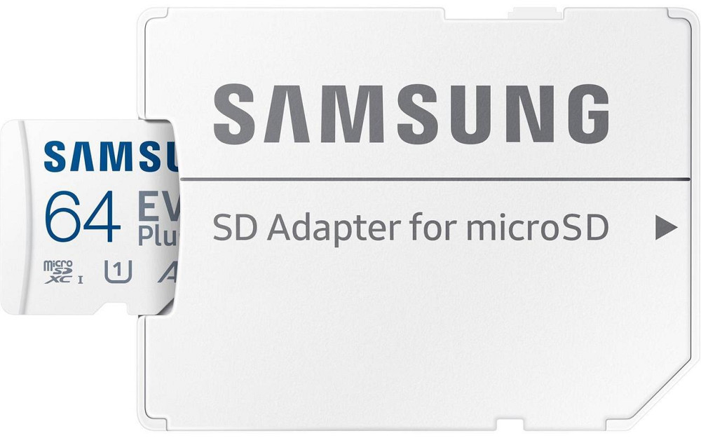 Картка пам'яті MicroSDXC 64 GB UHS-I/U3 Class 10 Samsung Evo Plus R160MB/s + SD-адаптер (MB-MC64SA/EU) ( 64 ГБ ) Харків - фото 2