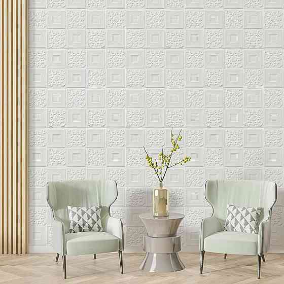 Самоклеющаяся декоративная потолочно-стеновая 3D панель фигуры 700x700x5мм (114) SW-00000006 Киев