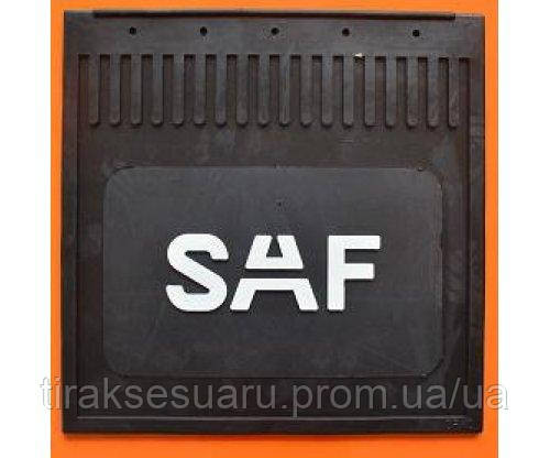 Бризговик з написом SAF 400х400 рельєфний напис Бризговик гумовий SAF  400х400 рельєфний напис Луцьк - фото 1