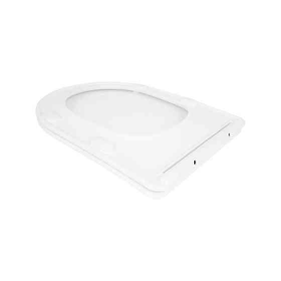 Сидіння для унітаза Qtap (Evia, Arvin, Leo 630) 410x330x22 мм, White, з мікроліфтом, Slim Duroplast, Quick Release QTSC179W49264 Київ