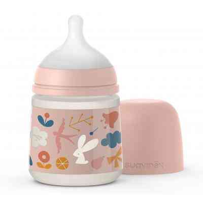 Бутылочка для кормления Suavinex Лесные истории 150 мл. розовая (307022) Винница
