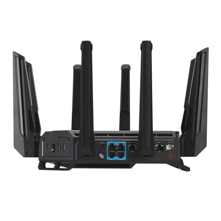 Бездротовий маршрутизатор Asus ROG Rapture GT-BE19000 (90IG0850-MO9A0V) Black Харків - фото 9