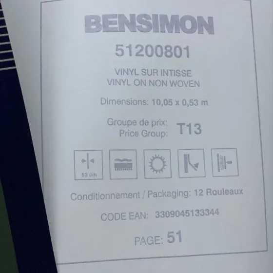 Шпалери Lutece Bensimon 51200801 Київ