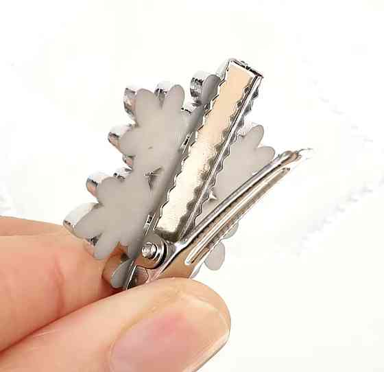 Затискач для волосся "Сніжинка" Сміла