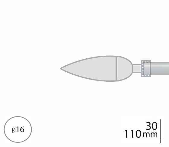 Закінчення для карнизу Orvit ЛІНЕЯ 16 мм НЕРЖАВІЮЧА СТАЛЬ - ЗОЛОТО Львов
