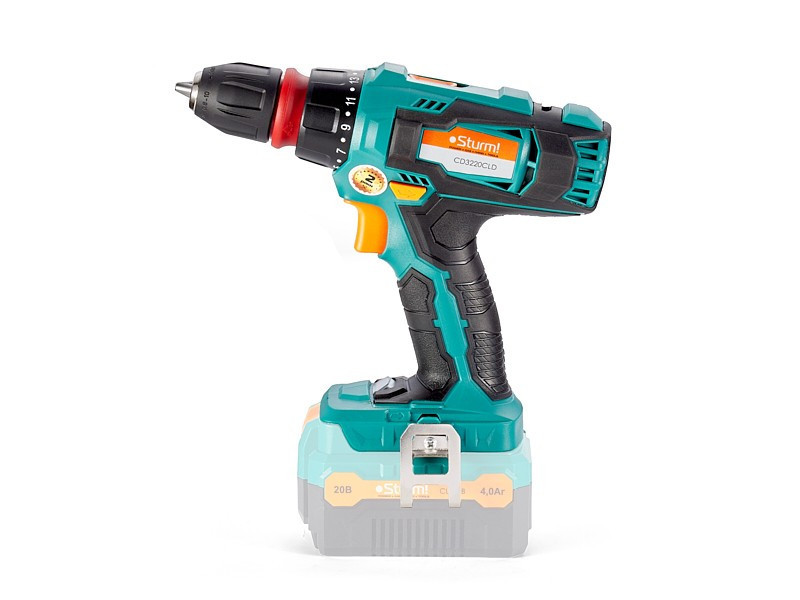 Дриль-шурупокрут акумуляторний Sturm CD3220CLD (без АКБ і ЗП) (читувати опис) Рівне - фото 2