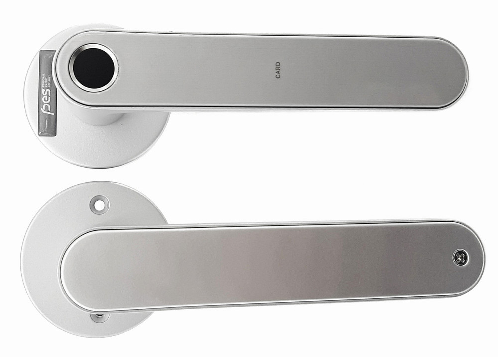 PES Hand серый умный биометрический замок для дверей Киев - изображение 4