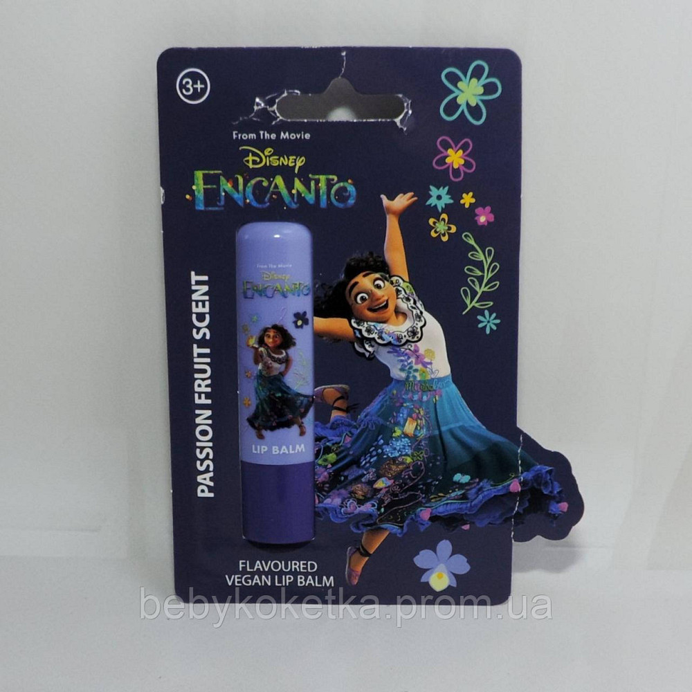 Дитячий бальзам для губ з ароматом маракуї Disney Encanto Passion fruit scent 4.3 Львів - фото 1