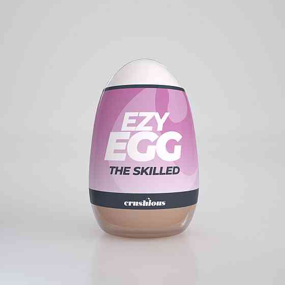 Мастурбатор-яйце, вагіна CRUSHIOUS EZY EGG THE Skilled, реалістичний Sex Aura Київ