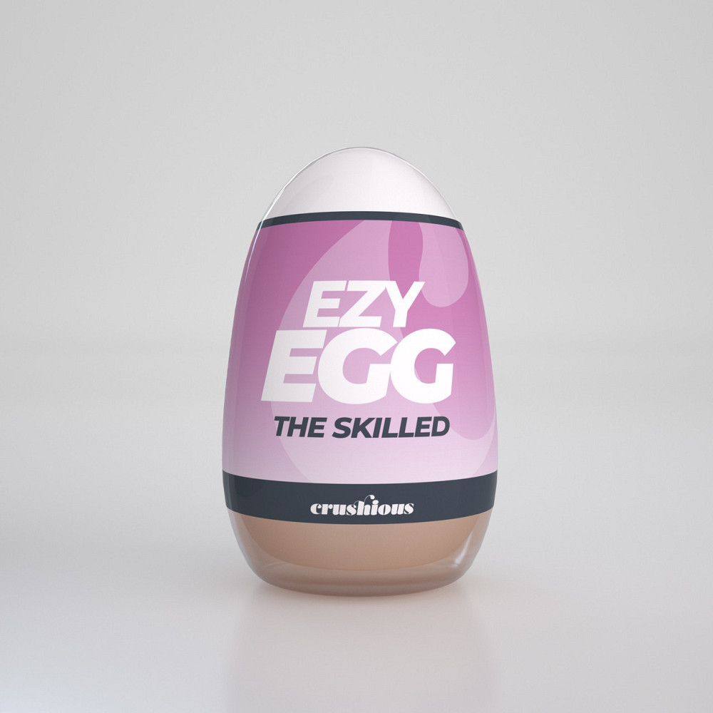 Мастурбатор-яйце, вагіна CRUSHIOUS EZY EGG THE Skilled, реалістичний Sex Aura Київ - фото 2