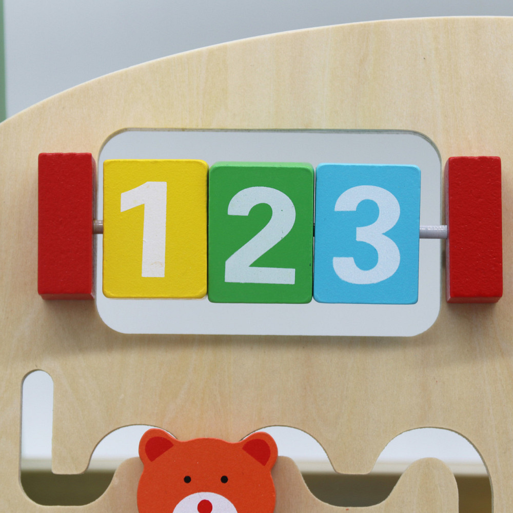 Детская деревянная учебная коляска ходунки AVKO J001 (40008001) для детей Киев - изображение 5