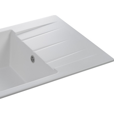 Мойка кухонная GRANADO NAVIA white з сифоном (775*495mm.) (gr3805) Винница - изображение 4