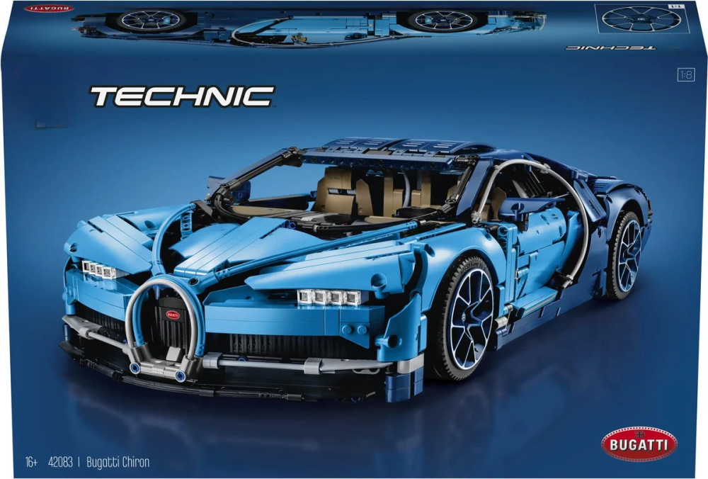 Конструктор Bugatti Chiron (42083) — шедевр інженерії у вас вдома Киев - изображение 12