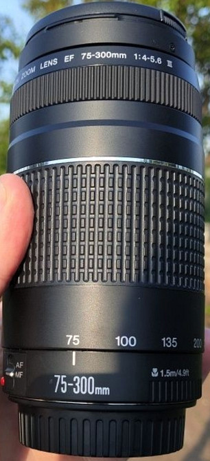 Об'єктив Canon 75-300mm. 1.4 - 5.6 III Харків - фото 14
