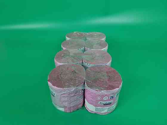 Бумага туалетная без втулки розовый 