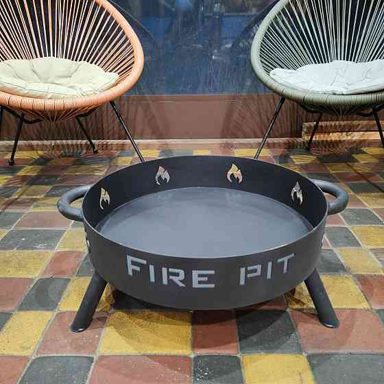 Кострова чаша Fire pit 60 см. від виробника SAB Building. Чаша для вогню зі складними ніжками Харків