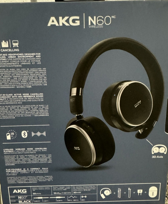 Навушники AKG N60NC Black Киев - изображение 3